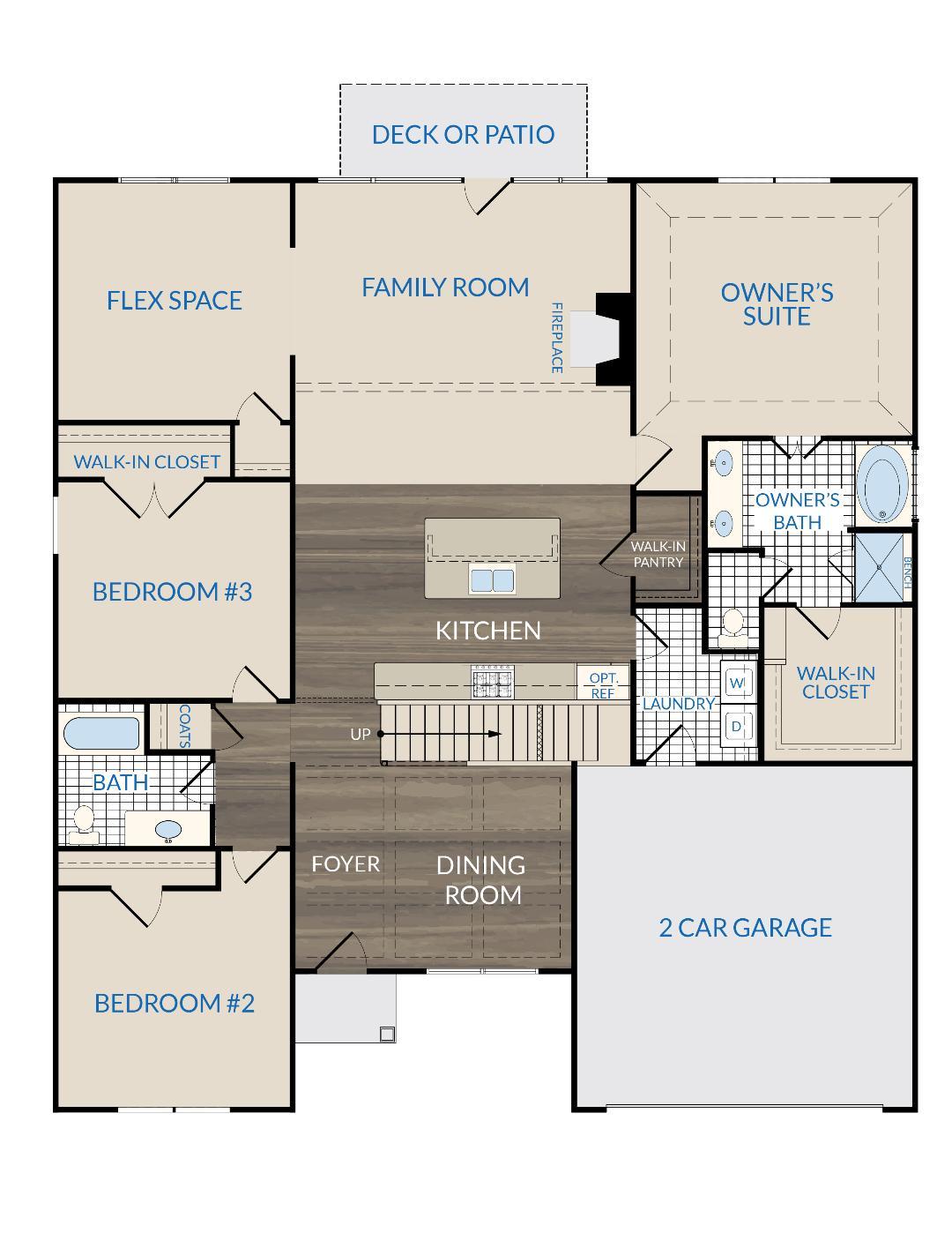 The Elizabeth | Floor Plans | New Homes in Cumming GA