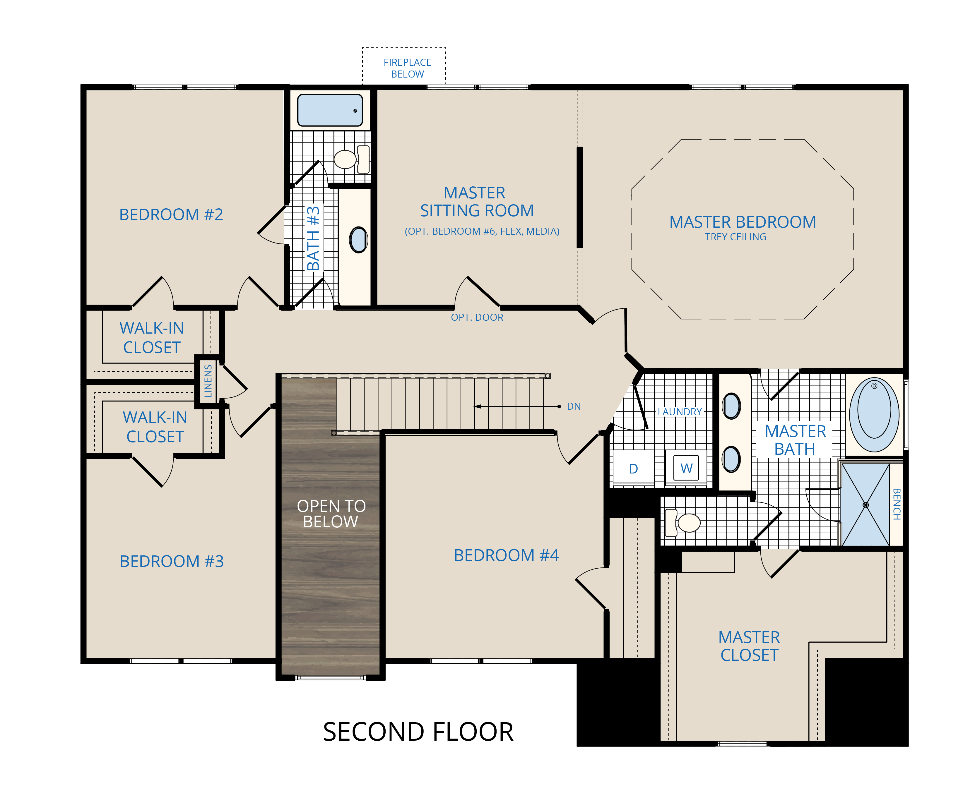 The Margaret Floor Plans New Homes in Cumming GA