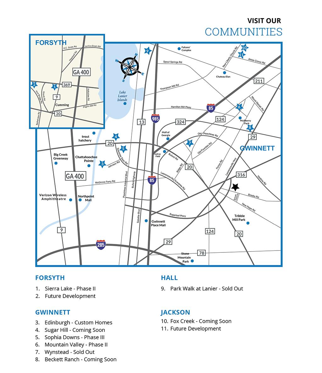 Communities Map 2021