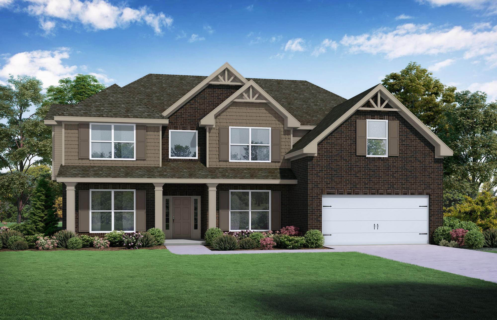 The Colton Floor Plans New Homes in Cumming GA